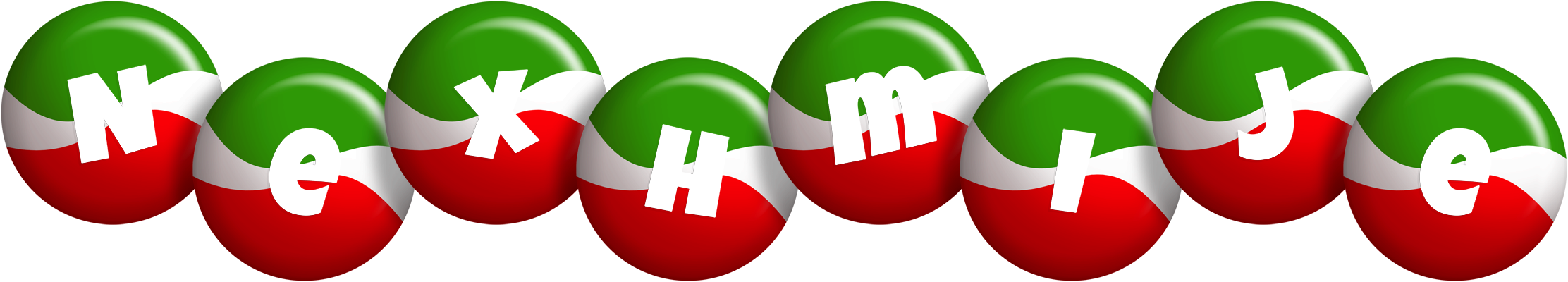 Nexhmije italy logo