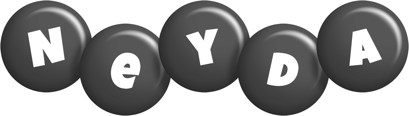 Neyda candy-black logo