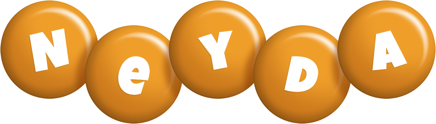 Neyda candy-orange logo