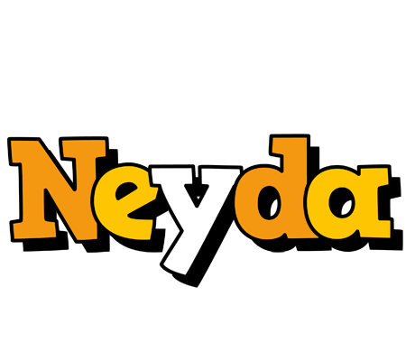 Neyda cartoon logo