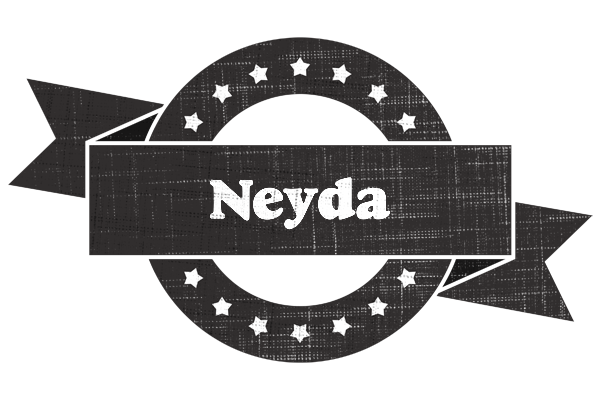 Neyda grunge logo