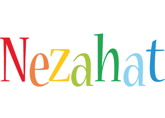 Nezahat birthday logo