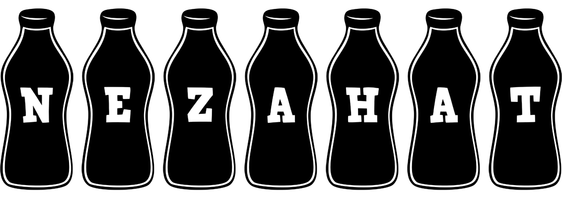 Nezahat bottle logo