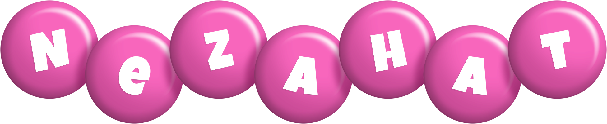 Nezahat candy-pink logo