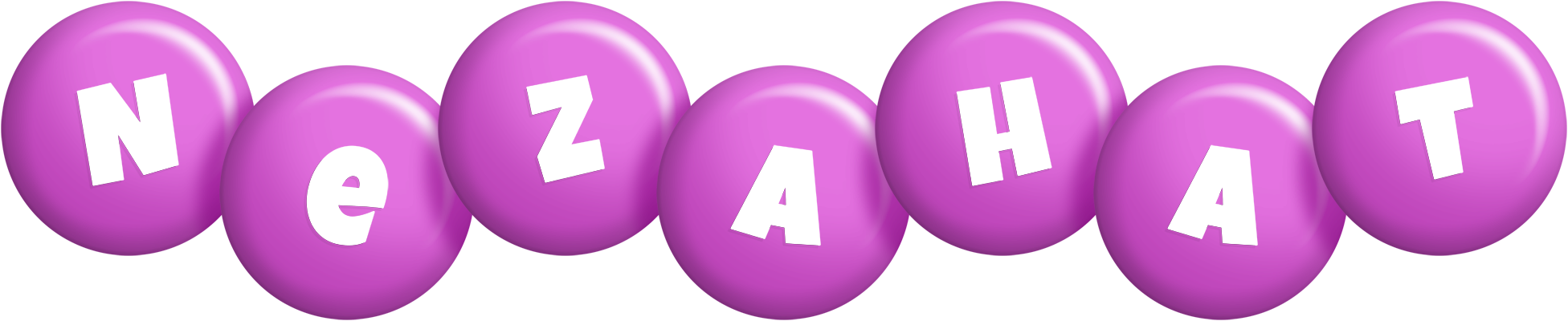 Nezahat candy-purple logo