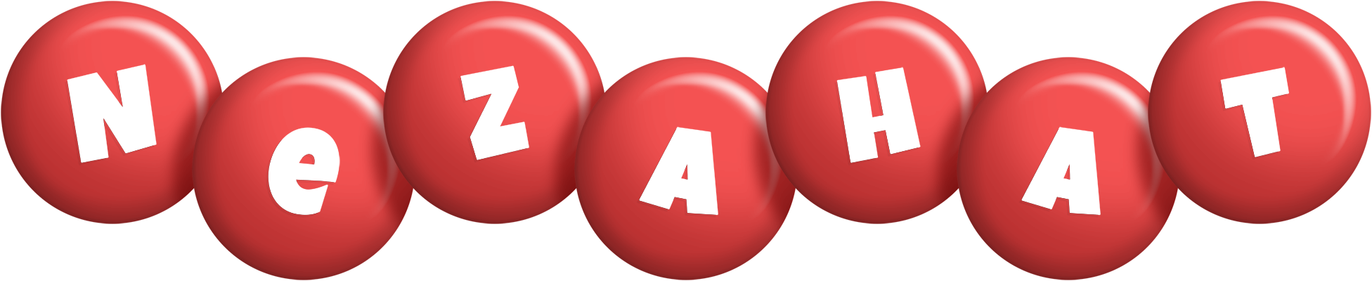 Nezahat candy-red logo