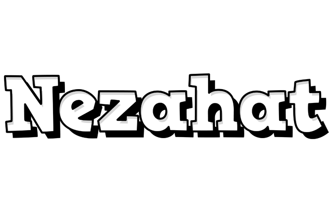 Nezahat snowing logo