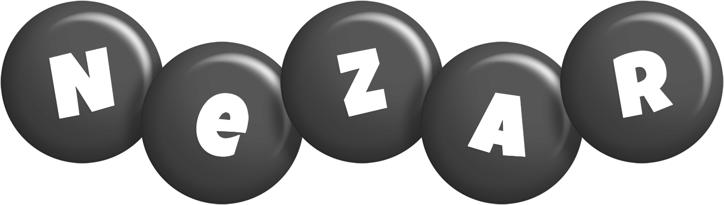 Nezar candy-black logo