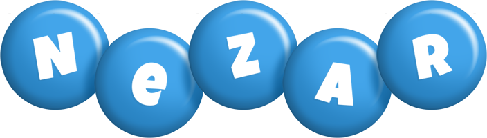 Nezar candy-blue logo