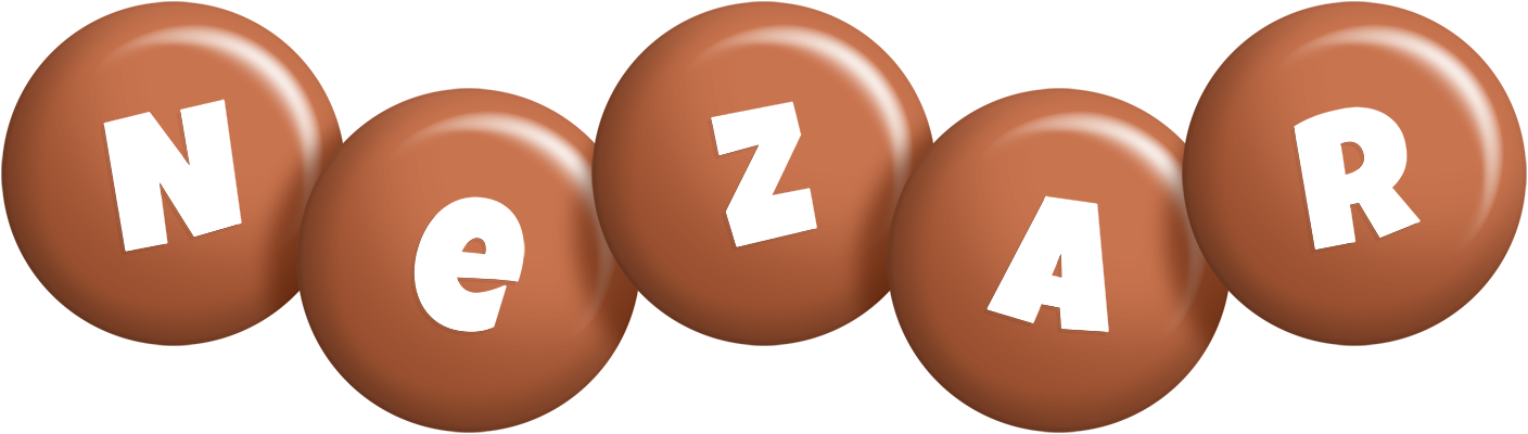 Nezar candy-brown logo
