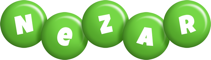 Nezar candy-green logo
