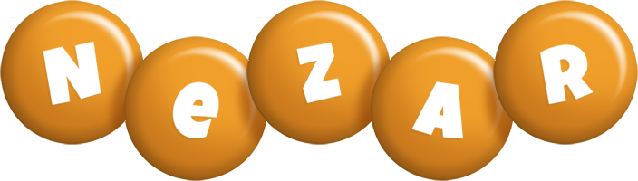 Nezar candy-orange logo