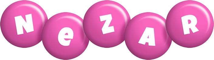 Nezar candy-pink logo