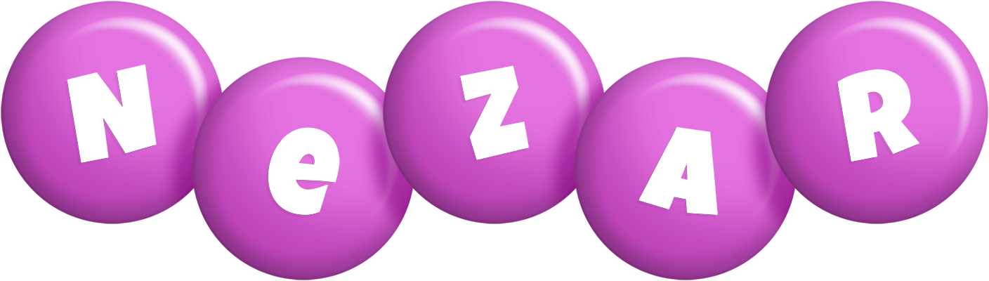 Nezar candy-purple logo