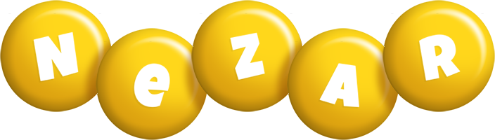 Nezar candy-yellow logo
