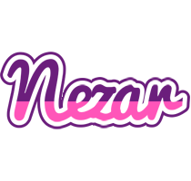 Nezar cheerful logo