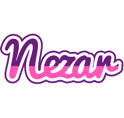 Nezar cheerful logo