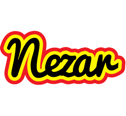 Nezar flaming logo