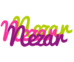 Nezar flowers logo