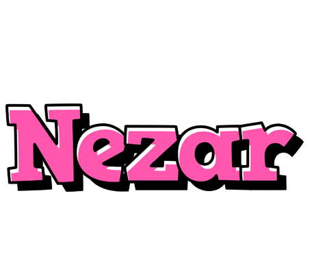 Nezar girlish logo