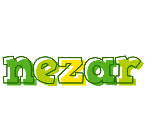 Nezar juice logo