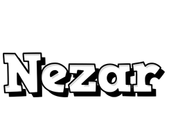 Nezar snowing logo