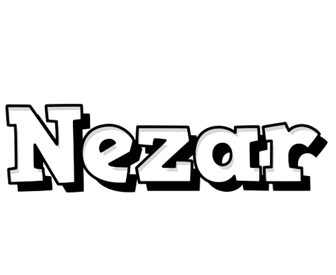 Nezar snowing logo