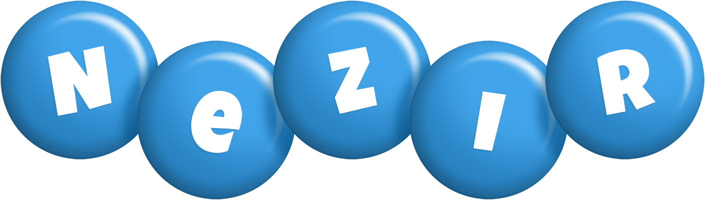 Nezir candy-blue logo
