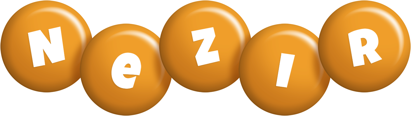 Nezir candy-orange logo