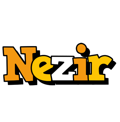 Nezir cartoon logo