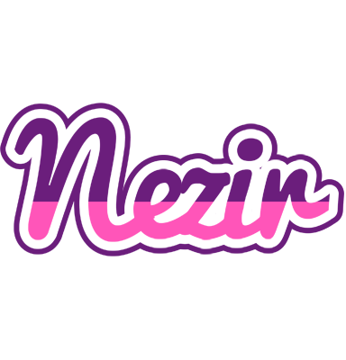 Nezir cheerful logo
