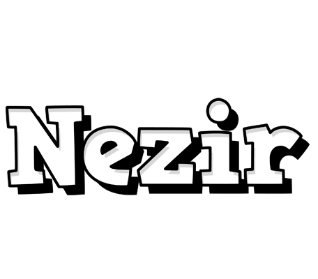 Nezir snowing logo