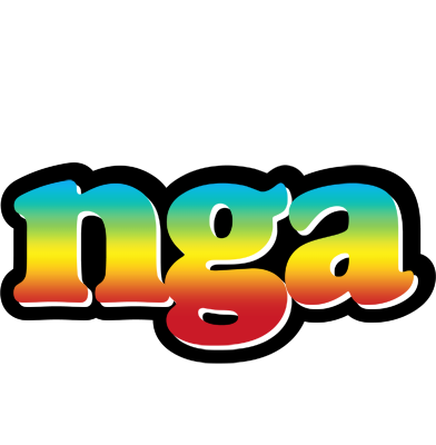 Nga color logo