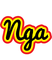 Nga flaming logo