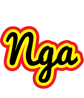 Nga flaming logo