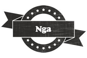 Nga grunge logo