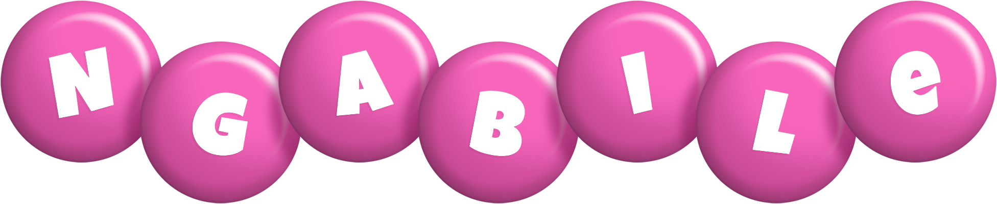 Ngabile candy-pink logo
