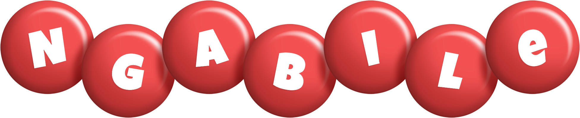 Ngabile candy-red logo