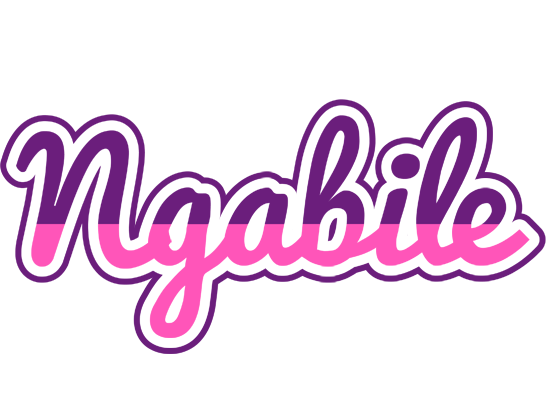 Ngabile cheerful logo