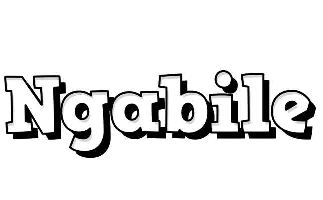 Ngabile snowing logo
