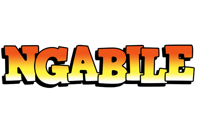 Ngabile sunset logo