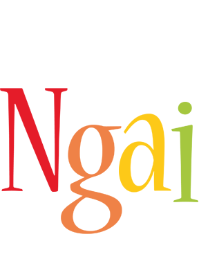 Ngai birthday logo