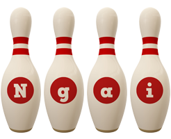 Ngai bowling-pin logo