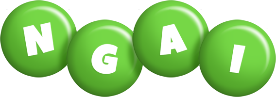 Ngai candy-green logo