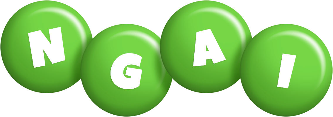 Ngai candy-green logo