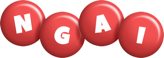 Ngai candy-red logo