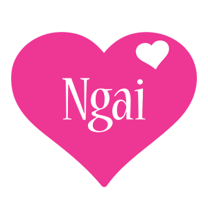 Ngai love-heart logo