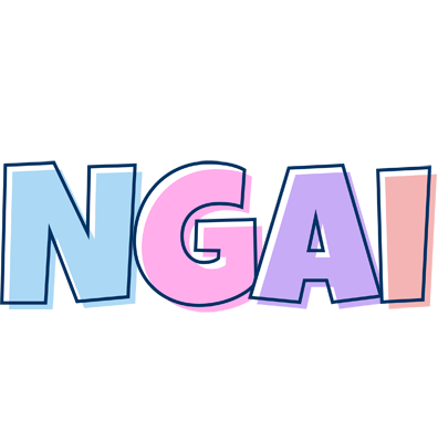 Ngai pastel logo