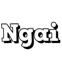 Ngai snowing logo