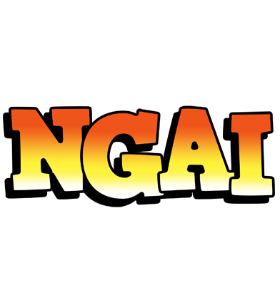 Ngai sunset logo